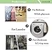 CLOCOR Rectangular elephant Storage Basket,Baby Gifts Basket,Collapsible Cute Pattern Kids Toys Box,Waterproof Storage Bin with Handles for Home Organization,Nursery Decor (Grey Elephant)