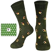 SOKOUHONNER Golf Socks - Funny Golf Gifts for Men Women Gift Socks for Sports Fans Players and Lovers Gifts Box Ready for Present