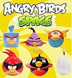 Angry Birds Space Mash'Ems Series 2 Complete Set of All 6 Mashems Figures in Blind Capsules