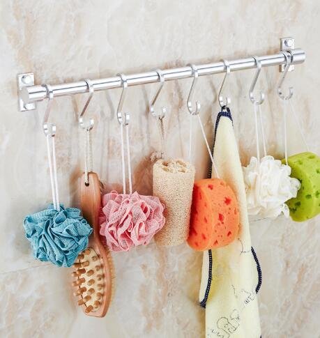 ACMETOP S Shape Hooks Heavy-duty Hanging Hooks for Kitchenware Spoons Pans Pots Utensils Bags Towels Plants Gardening Tools Shower Curtains (10 Pack, Silver) - Thumbnail 5