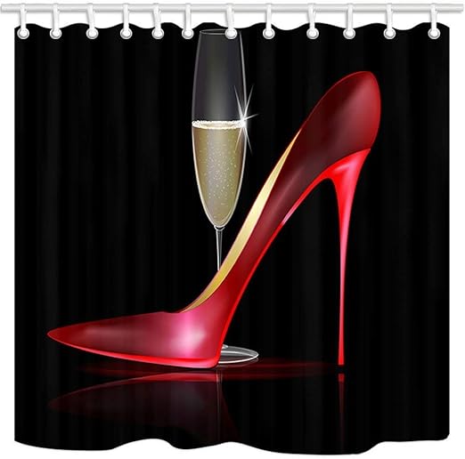 champagne and heels