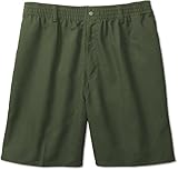 Harbor Bay Big & Tall Elastic-Waist Twill Shorts