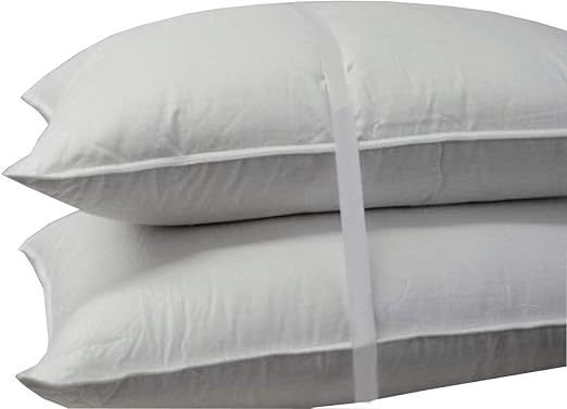 Amazon Com Royal Hotel Down Pillow 500 Thread Count Cotton