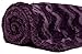 Chanasya Premium Soft Wave Faux Fur Throw Blanket - Soft, Lightweight Reversible Sherpa & Minky Blanket - 50