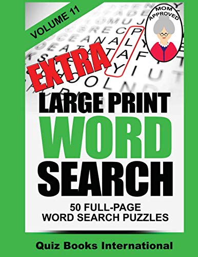 Extra Large Print Word Search Volume 11 by Mike Edwards