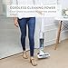 eufy HomeVac Lightweight Cordless Upright-Style Vacuum Cleaner, 28.8V 2200 mAh Li-ion Battery Powered Rechargeable Bagless Stick and Vacuum with Wall Mount - White