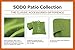 Classic Accessories 55-359-021901-EC Sodo Patio/Outdoor Sofa/Loveseat Cover, Small, Herb