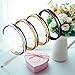 Zuo Bao Stainless Steel Bracelet Grooved Cuff Bangle for Women (3pcs/Set)