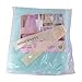 HOUSWEETY Princess Bed Canopy Netting Mosquito Net Round Lace Dome for Twin Full and Queen Size Beds Crib