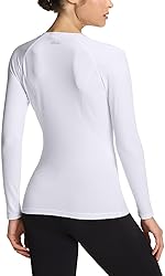 TSLA Women's Thermal Long Sleeve Tops, Mock Turtle