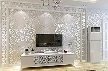 Wallpaper Printing Non Woven Wallpaper Home Wall Decoration For Livingroom Bedroom Tv Background Wallpaper Amazon Com
