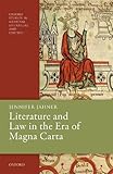 Literature and Law in the Era of Magna Carta