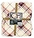 Laura Ashley Reversible Laura Ashley Reversible Microfur/Sherpa Pet Throw - Highland Check