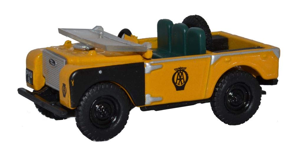 Oxford Diecast 1:76 Land Rover Series I 80" Open Top AA Collectable model 76LAN180003