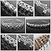 Nydotd 5 Pcs Crystal Headband, Rhinestone Crown Faux Pearl Rhinestones Tiara Headdress for Bride Bridesmaids Women Girl Hair Style Accessories Wedding Party Tiara - Silver