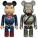 Batman v Superman Dawn of Justice: Superman and Armored Batman 100% Bearbrick 2-pack