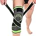 Knee Brace,C-Gardian Compression Support Knee Sleeve with Adjustable Strap Knee Pad for Pain Relief, Meniscus Tear, Arthritis, ACL, MCL,Suit for Running, Cycling, Tennis, Golf and Basketball