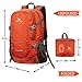 POKARLA 22/35/40L Ultra Lightweight Packable Backpack Foldable Durable Water Resistant Travel Hiking Camping Outdoor Daypack for Women Men