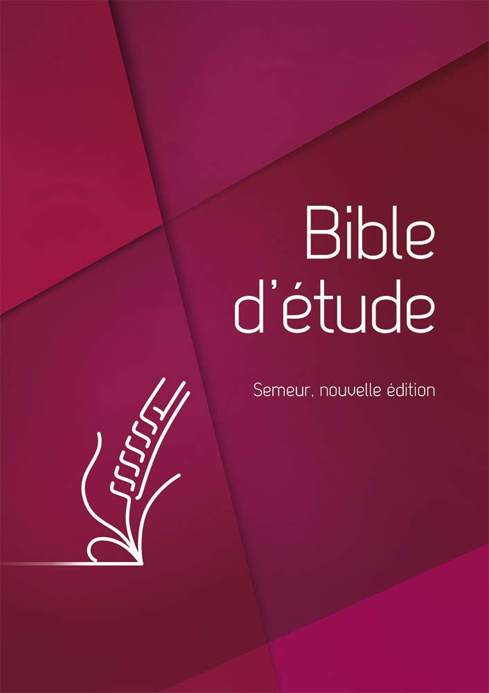 Bible D Etude Semeur Nouvelle Edition Couverture Rigide Rouge Tranche Blanche Amazon De Excelsis Fremdsprachige Bucher