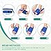 Bunion Corrector with Gel Arch Support, Three-Dimensional Pressure Orthopedic Bunion Splint Brace Big Toe Straightener and Small Toe Correction Strap for Hallux Valgus and Flat Foot Pain Relief
