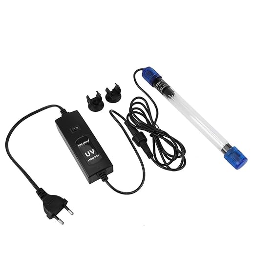 Fdit Beleuchtung Wasserdichte Tauch UV Sterilisator Licht Lampen Bakterien Tötung für Aquarium 220-240V(UV-9)