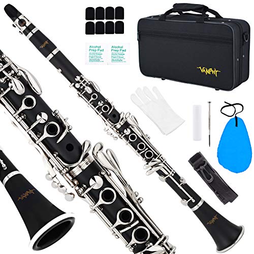 VANPHY BFlat Black Ebonite For Student Beginner