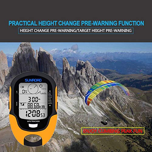 Alloet SUNROAD Multifunctional Electronic GPS Beidou System Altimeter with Compass