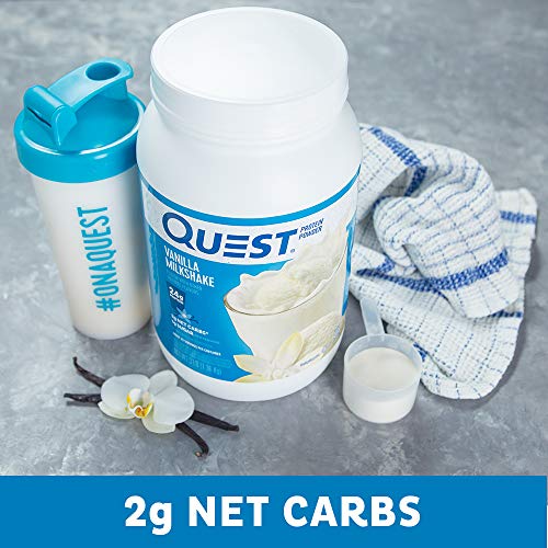 Quest Nutrition Vanilla Milkshake Protein Powder - Image 6