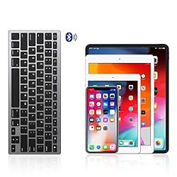 OMOTON Ultra-Slim Bluetooth Keyboard Compatible
