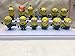 Bossel Cute Mini 12pcs Set of Despicable Me 2 Minions Movie Character Figures Doll Toy