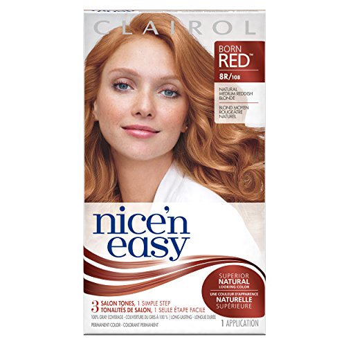 Clairol Nice 'N Easy Hair Color 108 Natural Reddish Blonde 1 Kit (Pack of 12)