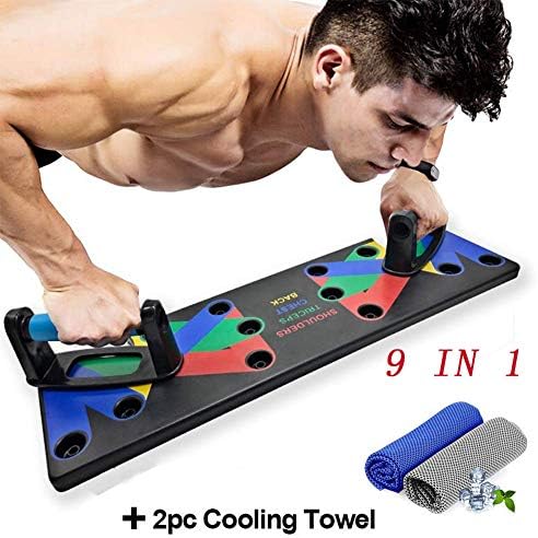 GD0002 17 in 1 Push-up Struts Abdominal Muscles Push-ups Slabs S-Type Home Multi-Function Push-ups Chest Muscle Training Bracket