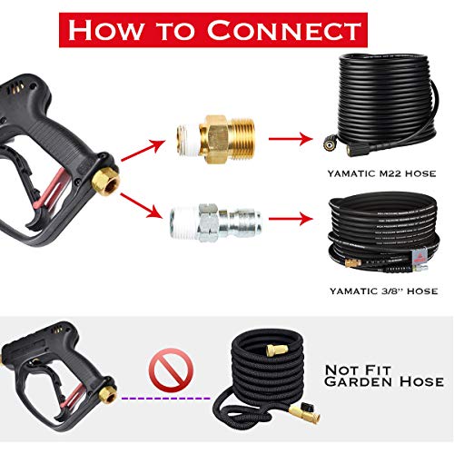 YAMATIC 5000 PSI High Pressure Washer Trigger Gun Pressure Spray Gun