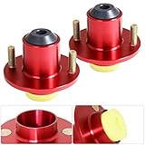 For Civic Del Sol CRX Integra JDM Red Aluminum