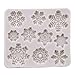 VWH 1pcs Snowflake Christmas Silicone Fondant Tools Snowflake Mold for Cake Baking Decoration Mold