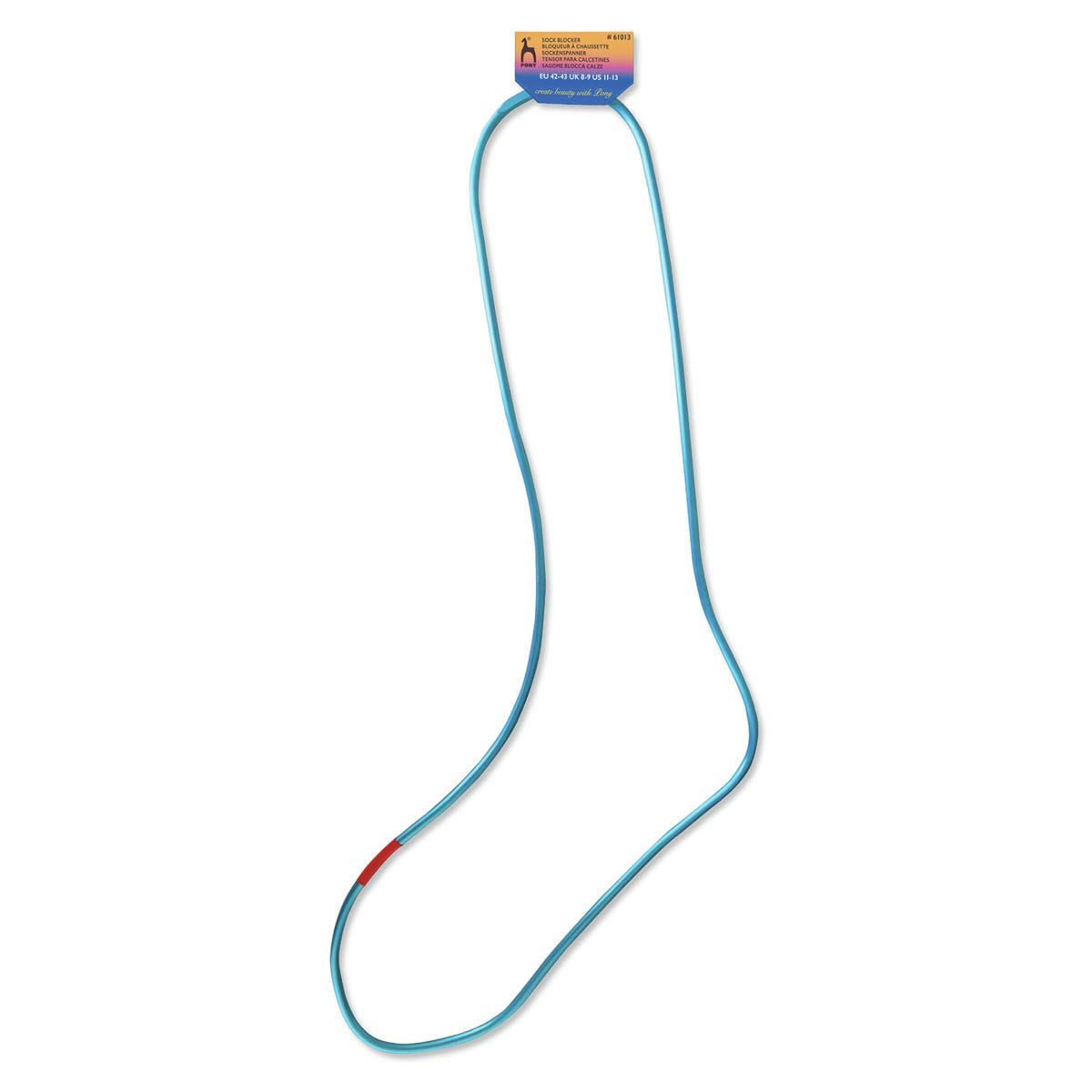 Pony P61013 Woolly Hugs Sock Blocker, Blue, 8-9 UK