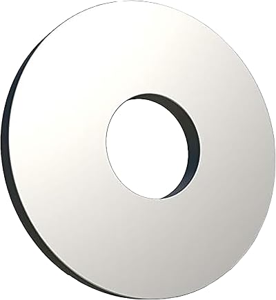 Keple M10 Flat Penny Washer Pack of 10 Zinc Plated Alloy Steel DIN ISO 7093
