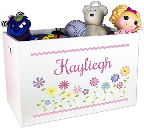 girls white toy box
