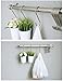 D-BUY 40 Pack 3.5 Inch Heavy Duty Steel S Hooks for Kitchen, Bathroom, Bedroom, Office, Closet, Storage Room, Garage, Workshop, Outdoor, Plants, Hangers, Organizer (Silver)