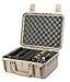 Seahorse 630 Heavy Duty 4 Pistol Case - TSA Approved/Mil Spec / IP67 Waterproof/USA Made for Firearms, Pistols, Handguns; Stores 4 Pistols and 12 Magazines,Desert Tan
