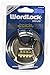Wordlock PL-074-SN 4-Dial Combination Disc Padlock, Multicolor, 70mm