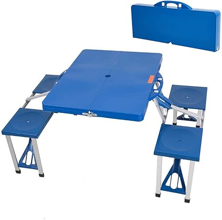 suitcase picnic table