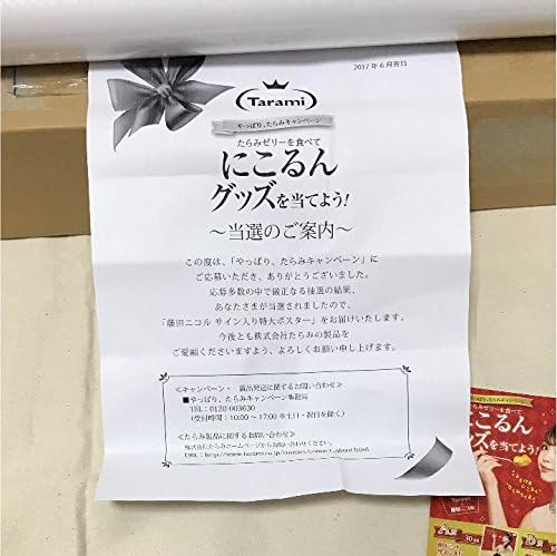 Amazon Co Jp 当選品 A賞 藤田ニコル サイン入り特大ポスター B1サイズ 当選通知書付き ホビー