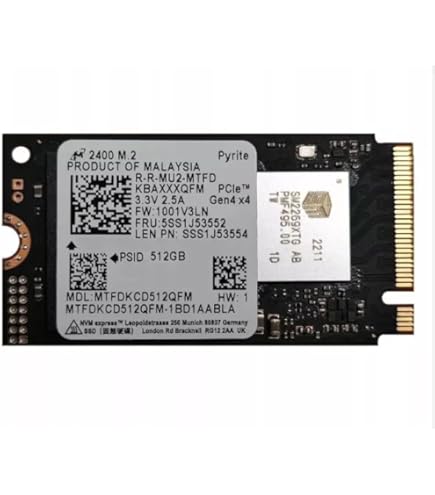 Amazon.com: SKhynix 512GB M.2 2242 42mm BC711 NVMe PCIe Gen 3 x4