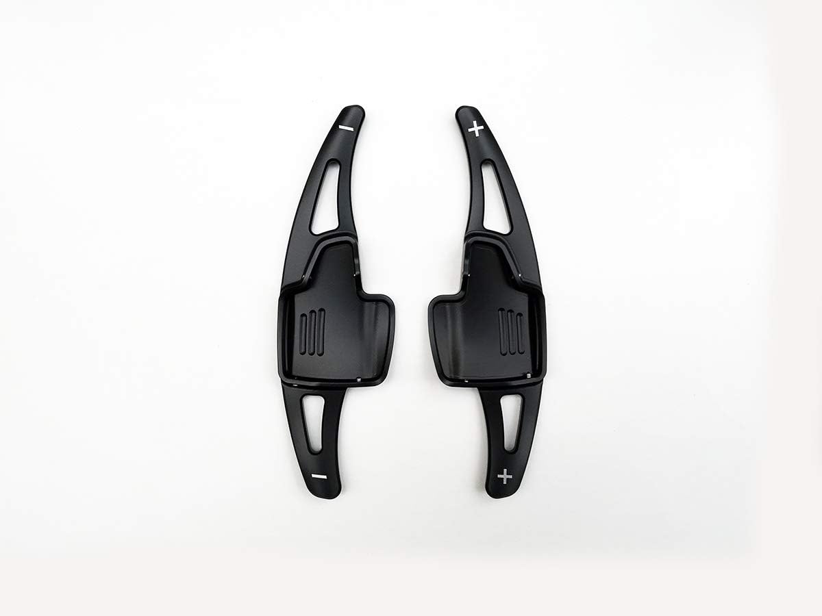 Pinalloy Black Metal DSG Paddle Shifter Extensions for Ford Focus 2015-2018 Escape Ecosport