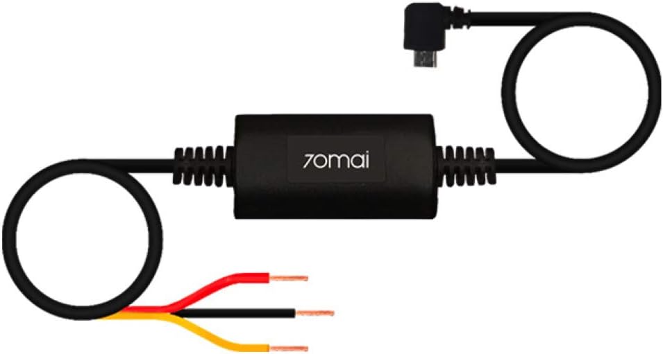 70mai Hardwire Kits 10ft Mini USB Hard Wire Kit for Dash Cam A500S