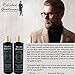 Refreshing Beard Shampoo and Face Wash with Peppermint Tea Tree and Argan Oil - for Thicker and Softer Beard (4oz)