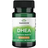 Swanson DHEA Youth Hormone Support 10 mg, 120 Capsules | Referred to as the Youth Hormone, DHEA Production Drops as We Age, Delivering 10 mg in an Easy-to-Swallow Daily Capsule