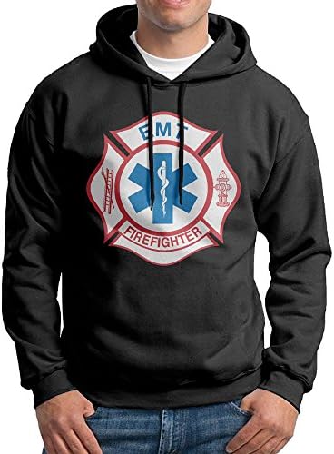 Man Pullover - EMT Firefighter Maltese Cross