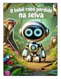 Livro O bebê robô perdido na selva: Um robô, um camaleão e uma selva cheia de surpresas; De perdido a achado: a incrível jornada de Robo; A grande aventura de Robo na selva selvagem